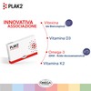 Omega Pharma - Plak2, Integratore Alimentare con Vitamina K2, D3