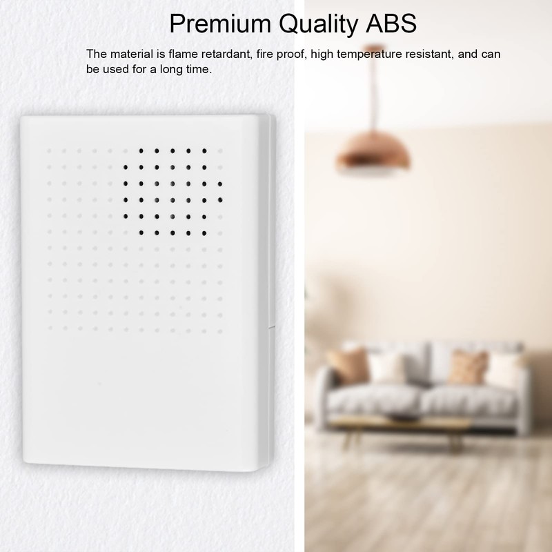 Wired Electronic Bell, 12V Dingdong Ringtone 90dB Wired Electronic Doorbell