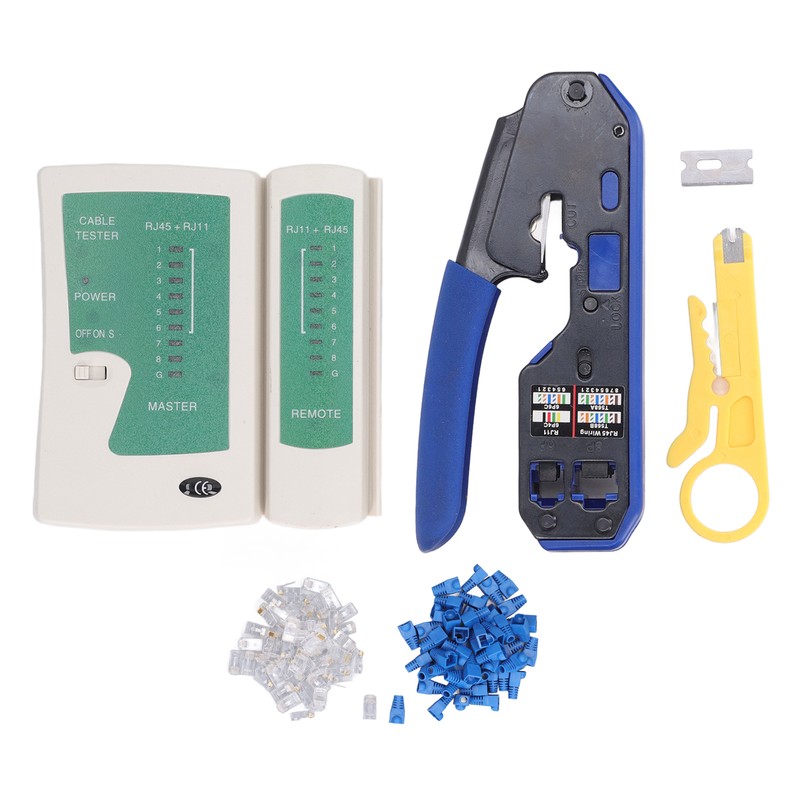 RJ45 Crimping Tool Kit Terminal Crimper Wire Terminals Crimping Tool