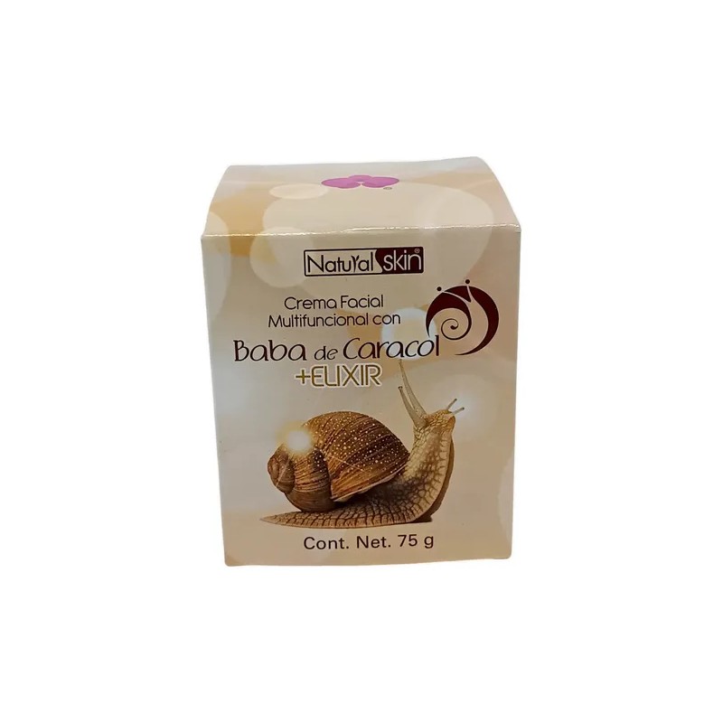 Crema Facial Multifuncional Con Baba De Caracol + Elixir 75g