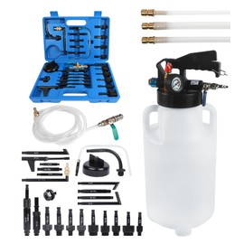8L Transmission Fluid Pump and 26PCS Automatic Transmission Fluid ATF Filler Adapters | Refill System Dispenser Extractor, Manual ATF Filler System Set