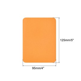 sourcing map 20Pcs Iron on Patches for Clothing Repair Fabric Repair Patches Iron-On Mending Fabric Orange 4.9"x3.7" for Clothes, Pants, Bags Hole Repairing and Decoration