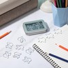 AmazingSpark 60 Pcs Texas State Shaped Paper Clips Silver Cute