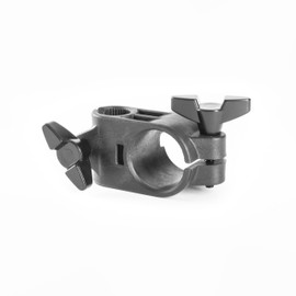 Fame FPHST E-Drum Pad Holder, Robust Hardware, Includes Multiclamp & L-Rod, Compatible with Standard E-Drum Racks, Ideal for Tom & Snare Pads, 7/8 Inch Rod & 1.5 Inch Rack Bars Diameter