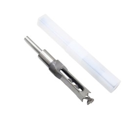 Square Hole Drill Bit 1 Inch, High-Carbon Steel Square Hole Mortise Drill Bit for Wood