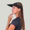 2 Pack Sun Visors Hat Women Summer Wide Brim Clip