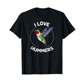 I Love Hummers Hummingbird Colibri T-Shirt