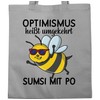 Shirtracer - Statement with saying - Optimism means Reverse, Sumsi