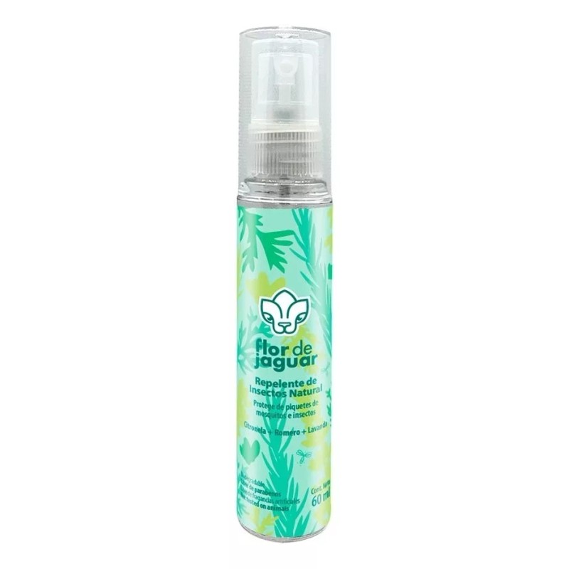 Flor De Jaguar I Pack 2 Repelente De Insectos Natural,