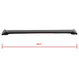 OCPTY Matte Black Rear Trunk Spoiler Wing with 3rd Brake Light Fits for 1998 1999 2000 2001 2002 for Honda Accord ABS Rear Spoiler Wing