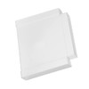 220 x 55 mm White ABS Plastic T-piece Flat Duct