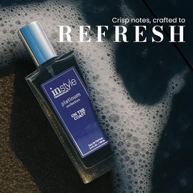 Instyle Fragrances Platinum Collection On the Coast, Inspired by Jo Malone's Wood Sage & Sea Salt, Premium Unisex Eau de Parfum, CLEAN, Vegan, Paraben-Free, Never Tested on Animals, 3.4 Fluid Ounces