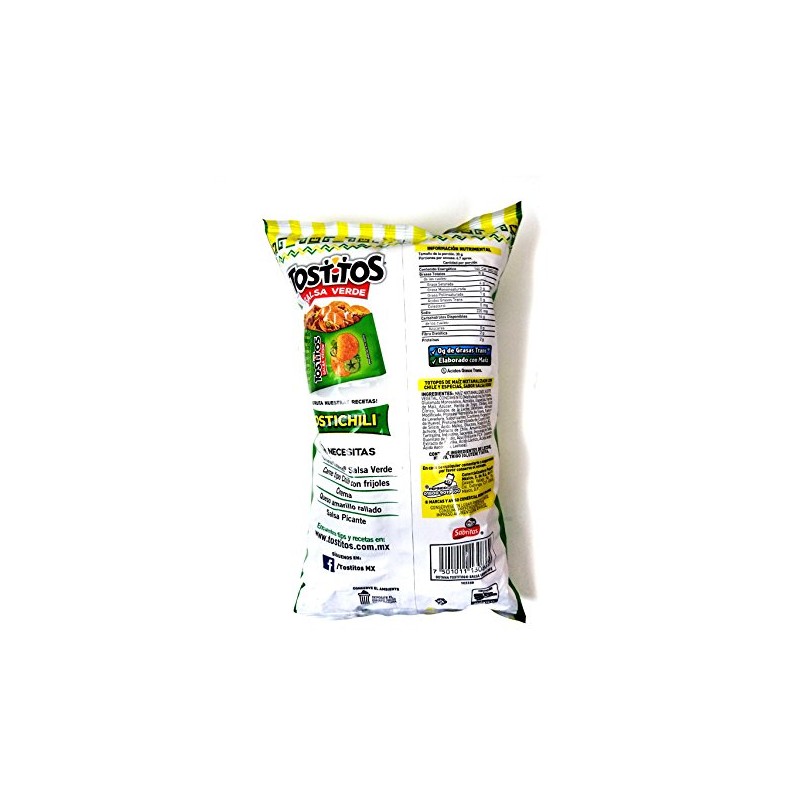 Sabritas Botanas Mexicanas (Tostitos Salsa Verde, Big)
