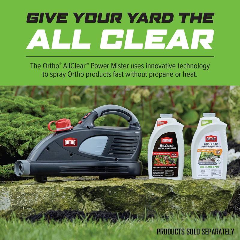 Ortho AllClear Power Mister - Rechargeable Battery-Powered Lawn and Garden