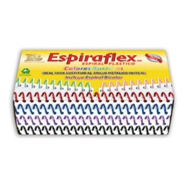 Boflex Espiral De Plástico Boflex  Cajilla Con 145 Pz