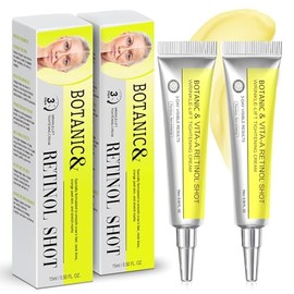 Retinal Shot - Refuerzo de apriete con 0.1% de esencia de retinol retiniano, paquete de 2 refuerzos antienvejecimiento, refinador de poros y fórmula s