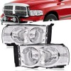 G-PLUS Headlights Assembly, Compatible with Dodge Ram 1500 2500 3500