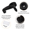 MOROBOR 50PCS Glass Retainer Clips Kit, 4MM Glass Panel Retainer