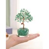 Jovivi JOVIVI Green Aventurine Crystal Tree Healing Crystal Tree of