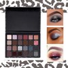 MAFFICK Paleta de Sombras de Ojos, 24 Colores, Acabado Mate