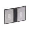 LEAS ID Wallet & Case with 2 Viewing Windows Genuine