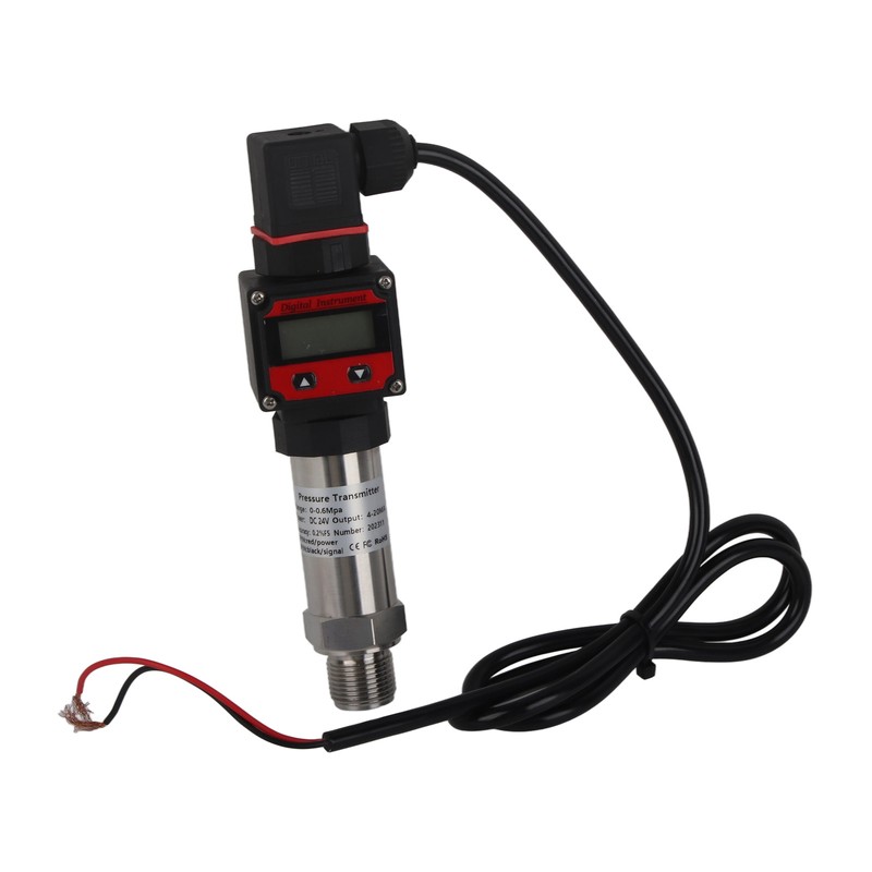 Diffusion Silicon Pressure Transmitter Digital Water Air Pressure Transducer 24V
