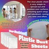 Extra Large Plastic Dust Sheets for Decorating - 12ft x
