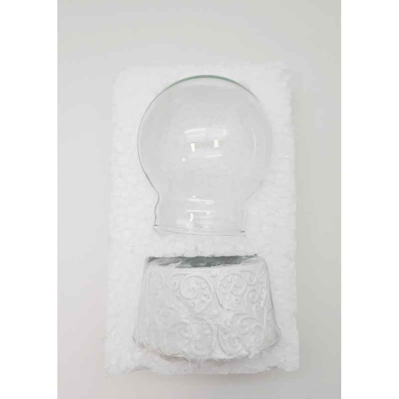 70018 DIY Snow Globe Do It Yourself with Glass Ball