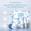 Set Regalo Cuidado Piel Mujer Kit Leche Piezas Esenciales Crema