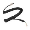 8Pin Speaker Mic Cable Radio Hand Microphone Coiled Cord Replacement