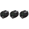 3 Adaptor Brennenstuhl Travel Plug Adaptor Socket Adaptor for USA