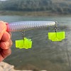 Cubiertas de gancho de pesca agudo, capó protector para señuelos