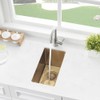 Gold Wet Bar Sink, 10 x 18 Undermount Bar Sink