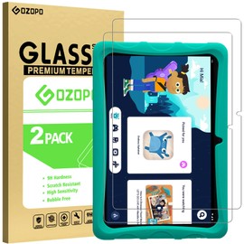 GOZOPO [2 Pack Screen Protector for Onn 10/10.1 inch Kids Tablet (2022, 3rd Gen, Model: 100071485,[Scratch Resistant] [Bubble Free] Tempered Glass Screen Film