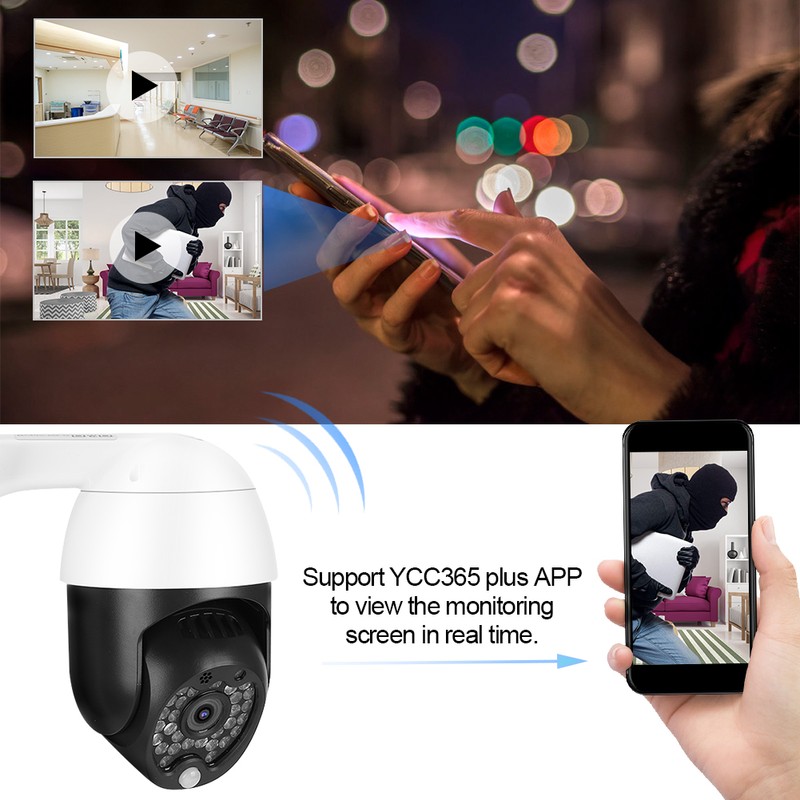 1in Mini Waterproof 1080P HD Dome Camera Motion Detection Wireless