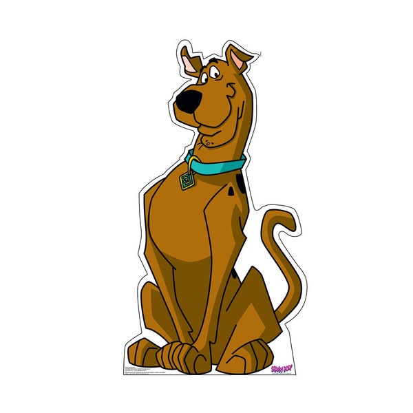 Cardboard People Cartón Personas Scooby-Doo de tamaño Real con Recorte de cartón, Soporte – Scooby-Doo! Mystery Incorporated