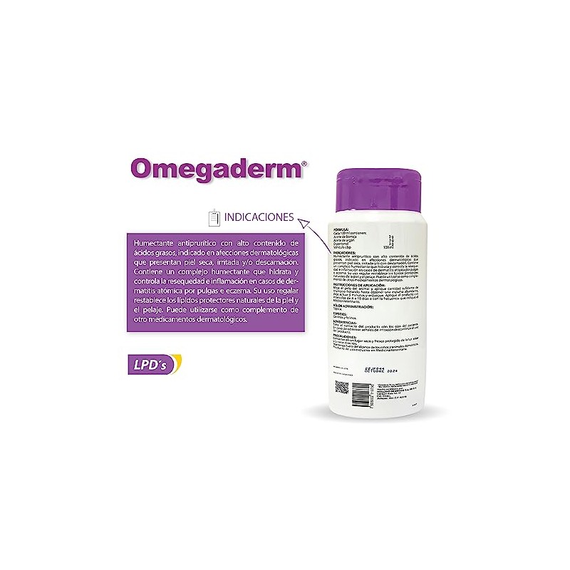 Holland Shampoo Omegaderm 350 mL