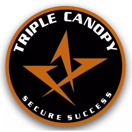 The Vinyl Shop 4 inch color Triple Canopy Secure Success PRIVATE SECURITY ARMY decal sticker