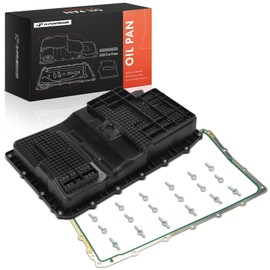 A-Premium Transmission Oil Pan with Gasket Compatible with Ford Transit-150, Transit-350 HD, 2020 2021 2022, 3.5L