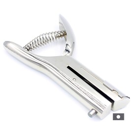 Kucaa 2-inch Reach 1/4 inch 6mm Deep Throat Heavy Duty Hand Held Single Hole Punch for PVC Cards ID Cards Badge Photos