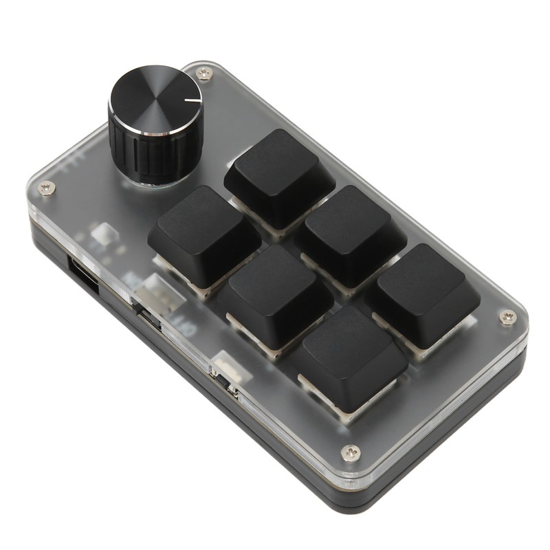 Mini Keypad Knob Design Red Switch Dual Mode Plug and