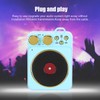 DC 3.7V Retro Bluetooth 5.0 Speaker with Smart Audio Voice