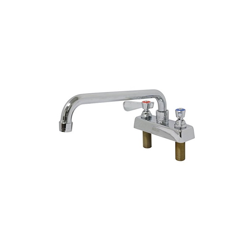 AA-402G Faucet 4" Commercial Deck Mount Faucet with AA-008G Heavy