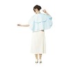 Shampoo Cape (Rubber Neck Cape II) 3791-1 Color: Blue Gray