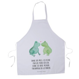 Mr. & Mrs. Panda Cooking Apron Frog Love – Gift, Marriage, Couple, Engagement, Cooking Aprons Women, Barbecue Apron Men, Husband, Girlfriend, Wife, Gift Boyfriend, Apron Women, Ladies Cooking Apron,