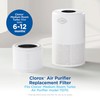 Clorox Medium Room Air Purifier True HEPA Replacement Filter, 1,000