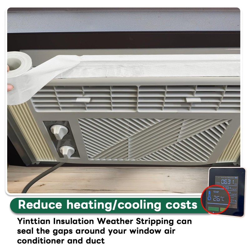 Window Sealing Tape, Window AC Insulation Air Conditioner Seal Around