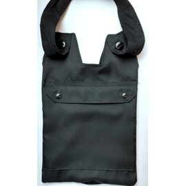 Catheter Night Bag Holder with a Pocket, Tube Cover (1 Meter Long) and Adjustable Handle. Cover for a Catheter Night Bag. Ideal for a Wheelchair User.