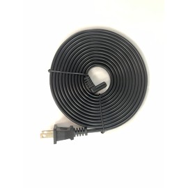 [UL Listed] OMNIHIL 90 Degree 10FT AC Power Cord Compatible with Swans Speakers H5MKII Bookshelf Speakers