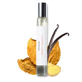 Anthology Smoky Vanilla Perfume Oil Roll On 9ml | Spicy, Ginger & Vanilla Notes | Long-Lasting Fragrance Travel size Rollerball